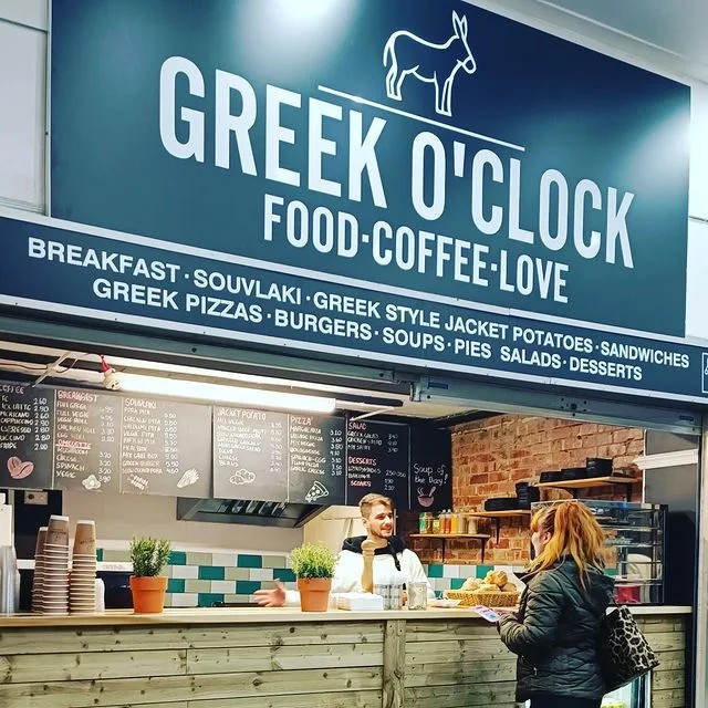 Greek O'Clock shopfront