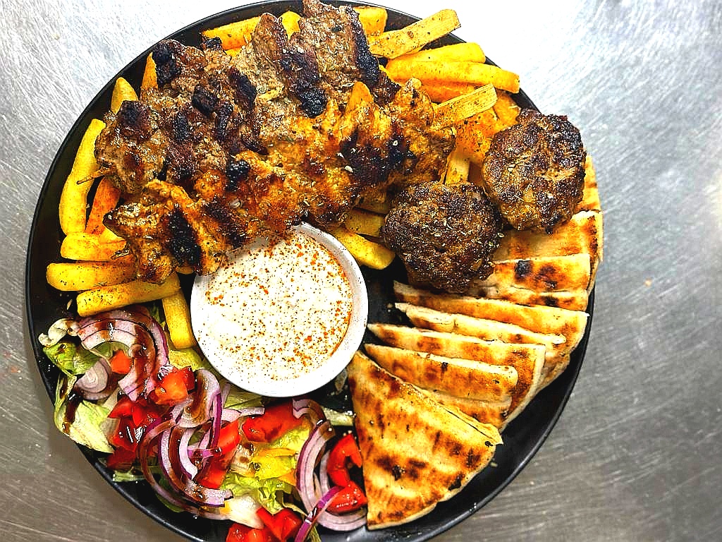 Grilled platter